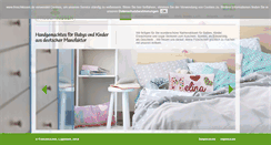 Desktop Screenshot of froschkissen.de